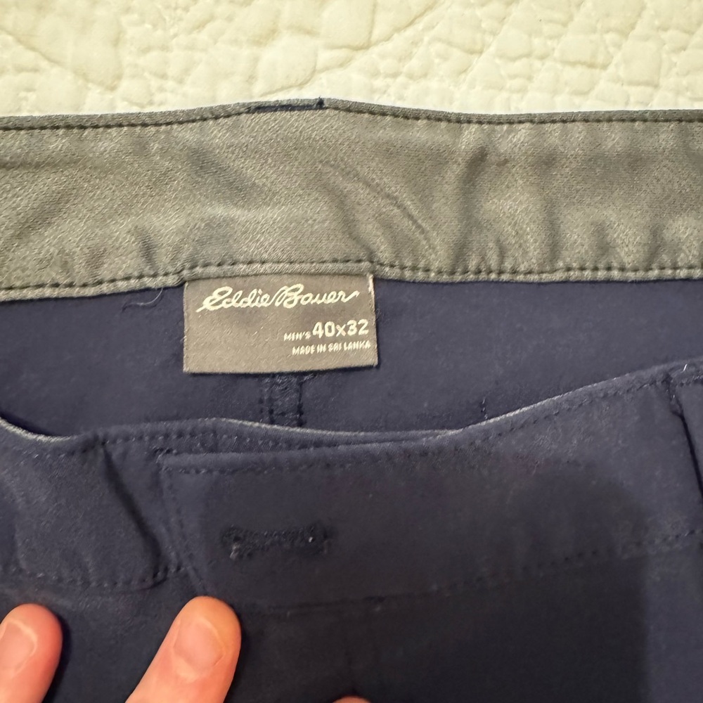 Eddie Bauer Navy Blue Technical Pants